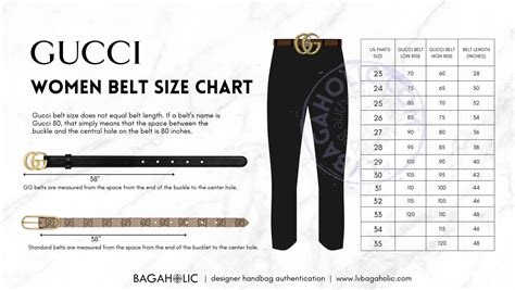 gucci bel woman|women's Gucci belt size chart.